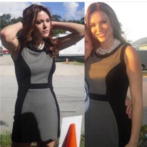 Banana Republic Colorblock Sleeveless Dress